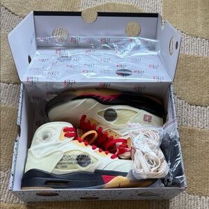 Nike Off-White Jordan 5 (M6.5, W8)